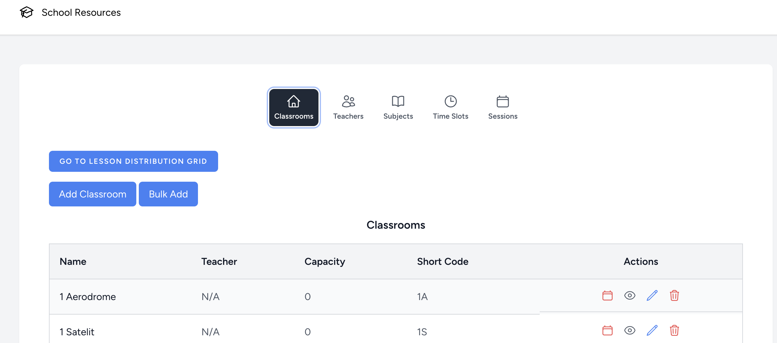 Progress Update – Enhancing the School Scheduling System